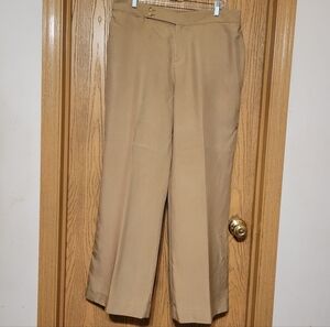 Ralph Lauren Beige Wide-Leg Trousers